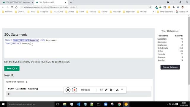 4 SQL SELECT DISTINCT смотреть онлайн