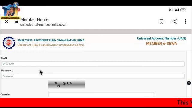 invalid username or password enter login credentials with captcha|EPFO Login Error/Problem|mithunpf смотреть онлайн