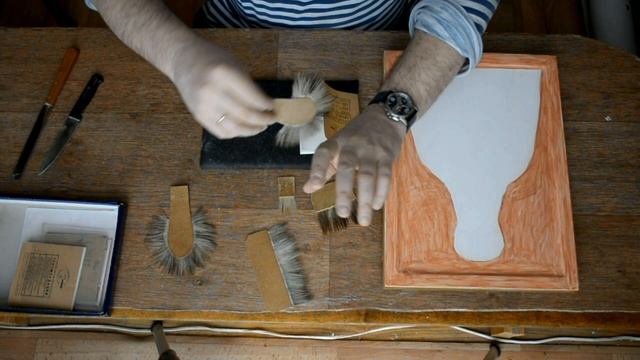 Золочение. II. Подготовка инструмента. смотреть онлайн