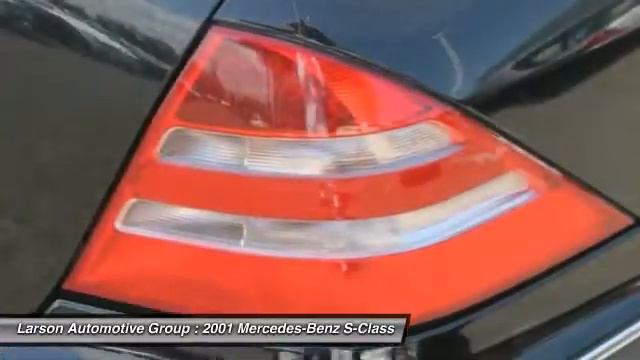 2001 Mercedes-Benz S-Class Puyallup WA M0587A смотреть онлайн