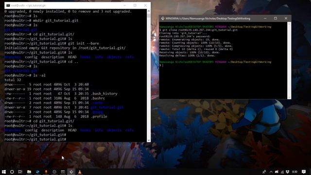 How To Deploy A Custom Git Server And Configure Automatic Push And Pull смотреть онлайн
