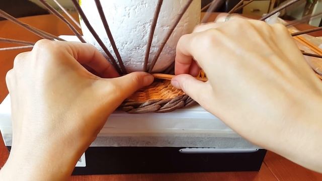 Плетение из газет - чашка с блюдцем! Подробный МК! смотреть онлайн