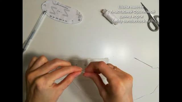 МК Корги. Урок 8.1 Создание мешочка для гранулята. смотреть онлайн