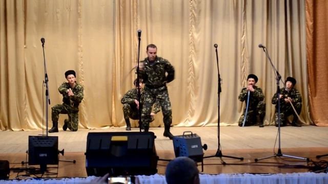 Казаки. Пластунский курень. 1.Показательные выступление. смотреть онлайн