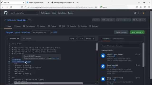 How to deploy V lang REST API on Azure смотреть онлайн