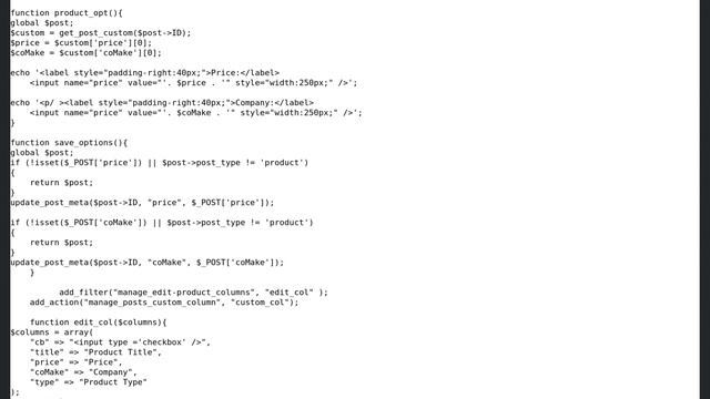 Wordpress: Problem On Retrieving Post Meta Data on Custom Column смотреть онлайн