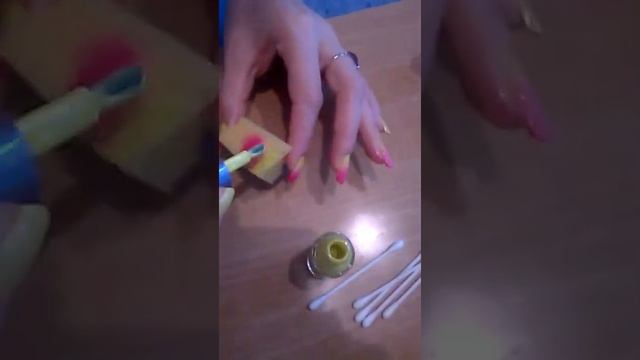 Градиент лаками The ONE. Эффект амбре. смотреть онлайн