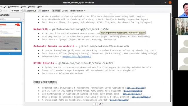 Resume Review Session #1 | OppSpot смотреть онлайн