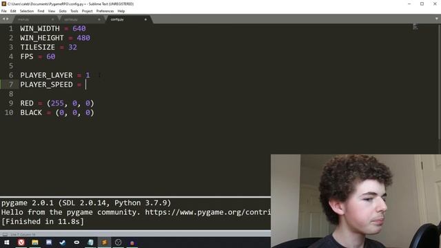 Pygame Movement - Pygame RPG Tutorial #2
