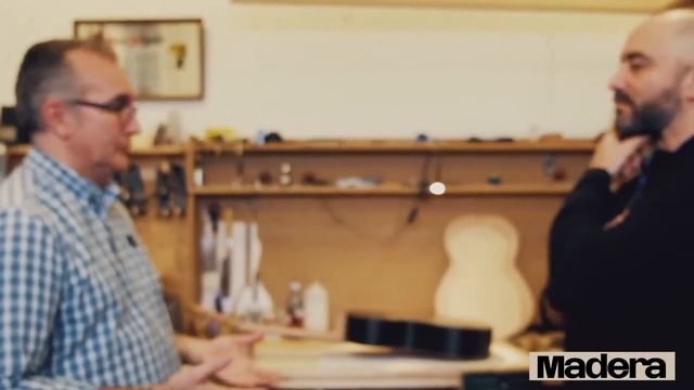 Pablo Requena Classical Guitar Maker Interview at his workshop in South Spain смотреть онлайн