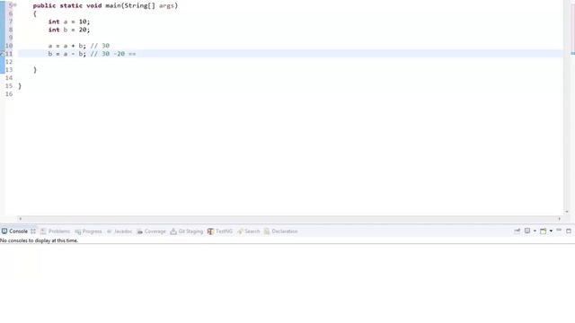 1 | How to swap Two Integer numbers in Java without using third Variable. смотреть онлайн