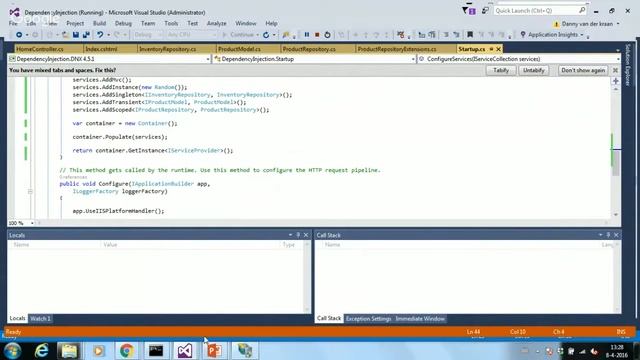 ASP.NET Core 1.0 & MVC 6 (Danny van der Kraan) смотреть онлайн