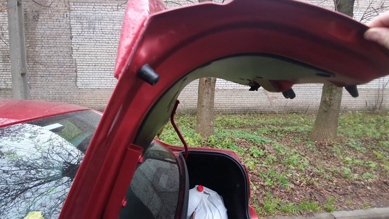 Упоры багажника на НОВУЮ ЛАДУ ГРАНТУ ( Lada Granta FL седан 2019) смотреть онлайн