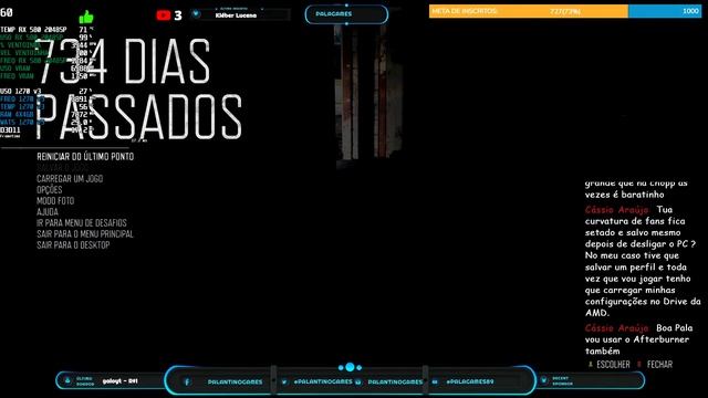 ?RX 580 8GB 2048SP XEON E3 1270V3 16GB DAYS GONE RODA LISO?? смотреть онлайн