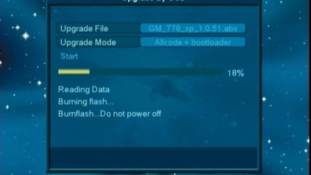 Golden Media S-Box 776 CR PVR USB Upgrade смотреть онлайн