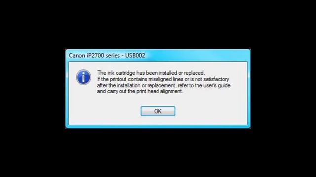 How to install Canon 510 511 512 513 ink cartridges and reset the Canon ink error message смотреть онлайн