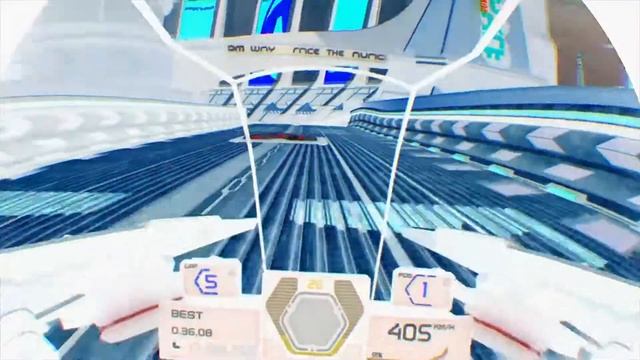 Wipeout VR with INVERTED COLORS !! Wackadoo Plays Omega Collection PSVR смотреть онлайн