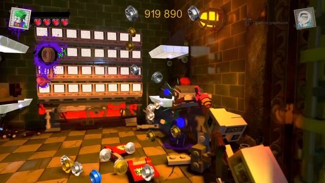LEGO DC Super-Villains Прохождение - Часть 8 - Побег джокера из тюряги смотреть онлайн