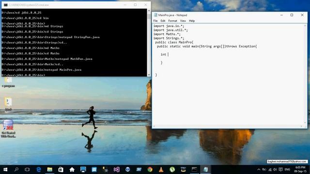 Simple Java user defined Package example Using Notepad (2) смотреть онлайн