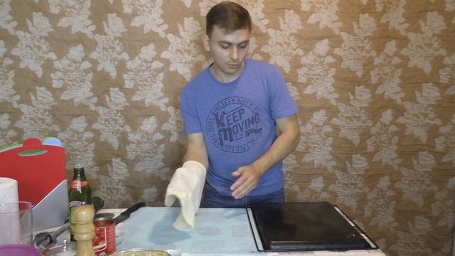 Технология приготовления итальянской пиццы Карбонара. смотреть онлайн