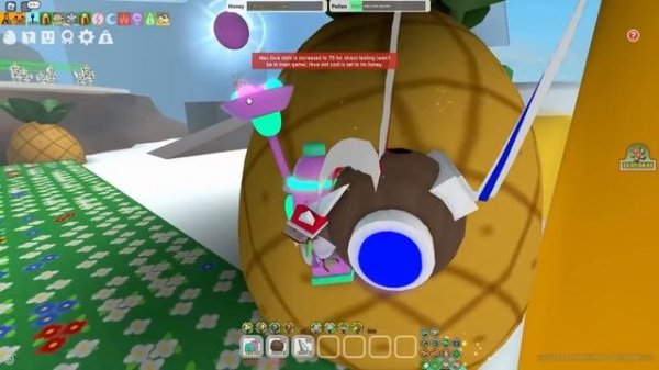 Bee Swarm Simulator Test Realm VS 75 Vector Bees is too broken