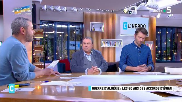 Guerre d’Algérie : les 60 ans des Accords d’Évian, avec Benjamin Stora - C l’hebdo - 12/03/2022 смотреть онлайн