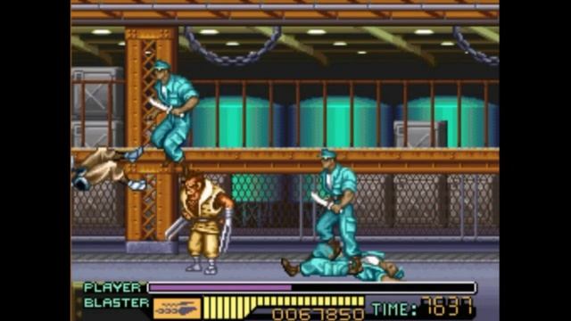 Super Nintendo (Snes) 16-bit Ninja Warriors Stage 7