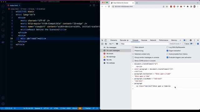 React Masterclass #94 - The document.createElement Method смотреть онлайн