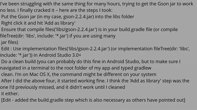 Android Studio: Add jar as library? смотреть онлайн