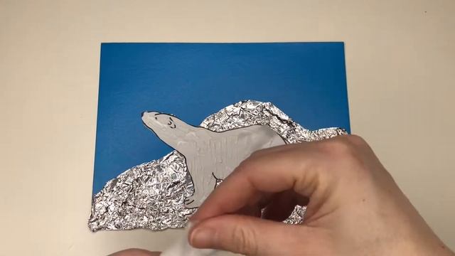 |Зимняя аппликация | Поделка в детский сад| смотреть онлайн