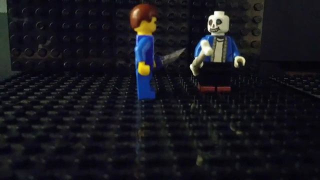 sans boss fight a Lego stop motion смотреть онлайн