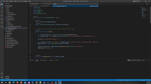Godot 4 + Nuget смотреть онлайн