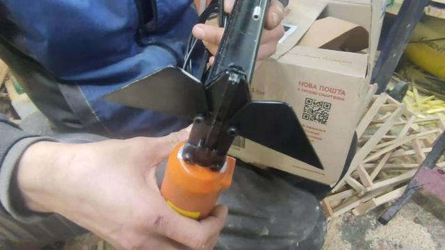 Степлер от ФАБРО! Где найти скобу 12мм для натяжки рамок степлером ! смотреть онлайн