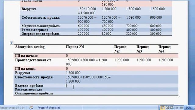 Традиционные методы калькулирования. Часть 5 смотреть онлайн