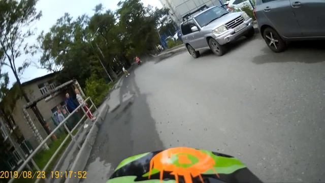 Продав Inmotion V8 на скорости до 25 км/ч