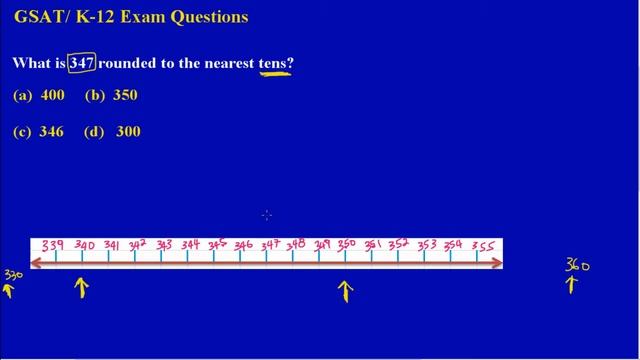 GSAT (Exam Question and Answer)_Rounding to the Nearest Tens_Will EduTech.mov смотреть онлайн