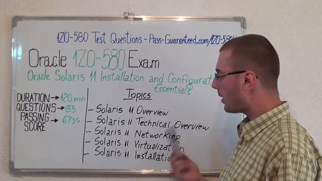 1Z0-580 – Oracle Exam Solaris 11 Installation Test Essentials Questions смотреть онлайн
