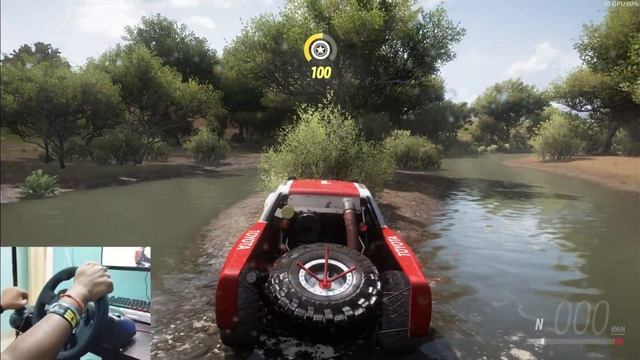 1993 TOYOTA #1 T100 BAJA TRUCK || FORZA HORIZON 5 || Logitech G-29 Gameplay смотреть онлайн