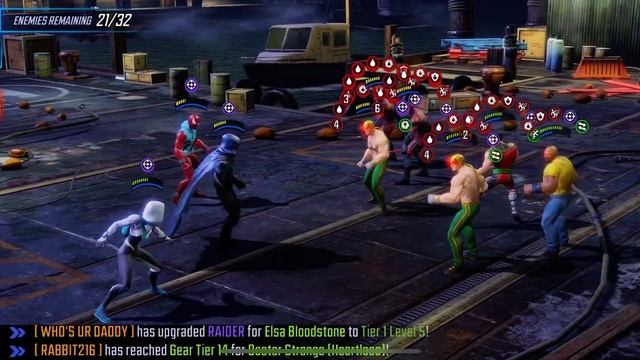 Marvel Strike Force DD5 Day 36. City node 1. Finally making some progress смотреть онлайн