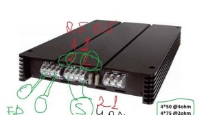 Как подключить усилитель. Мостовое включение #1