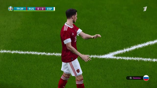 eFootball PES 2021 Season Update ⚽ UEFA Euro 2020 за Россию #7 смотреть онлайн