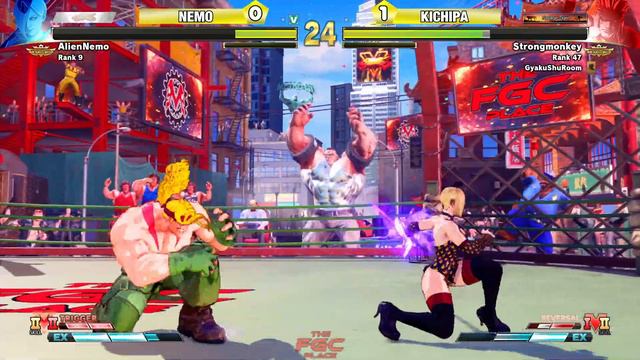 SFV CE 🔥 Nemo (Falke) vs Kichipa (Alex) 🔥 Battle Lounge 🔥 Street Fighter 5 смотреть онлайн