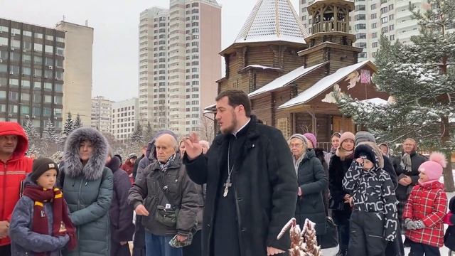 2022 11 20 День рождения Святейшего Патриарха Кирилла. Угощение прихожан смотреть онлайн