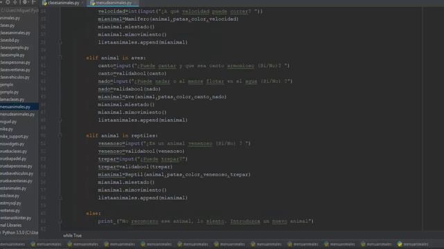 Python Menu de opciones - Tercera parte смотреть онлайн