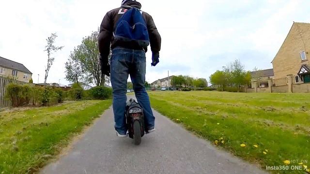 Gotway Nikola pedals on the Gotway MSX смотреть онлайн