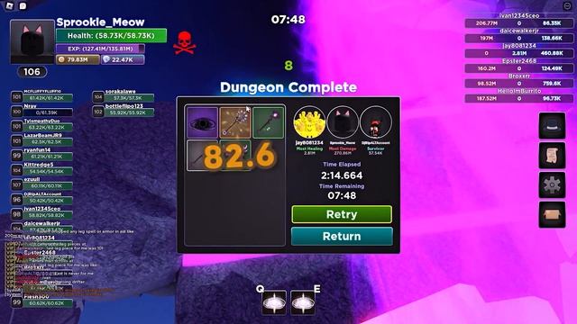 ROBLOX Fabled Legacy // *NEW* Dungeon Ragnarök's Descent Drop Compilation! // Best Drops & Pots! смотреть онлайн