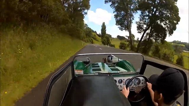 Lotus 7 2L Zetec - Old Taupo Road New Zealand смотреть онлайн