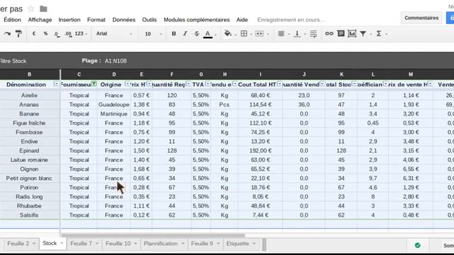Vue filtrée sur Google Sheet смотреть онлайн