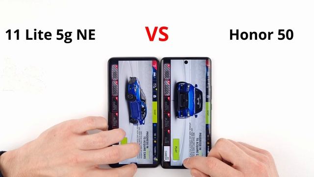 Xiaomi 11 Lite 5G NE vs Honor 50 SPEED TEST смотреть онлайн