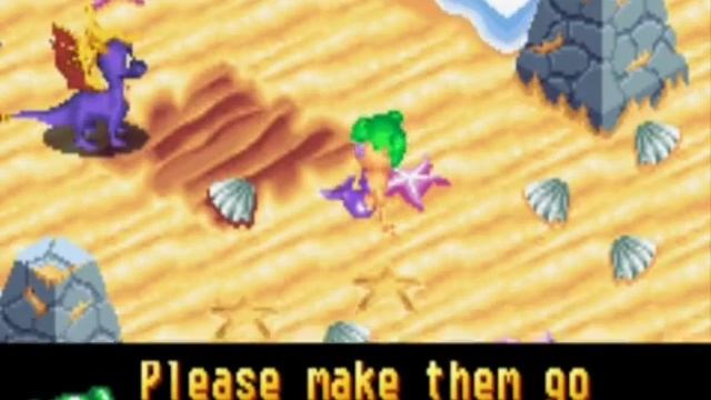 GBZ Gameplay - Spyro: Season of Ice (GBA) смотреть онлайн